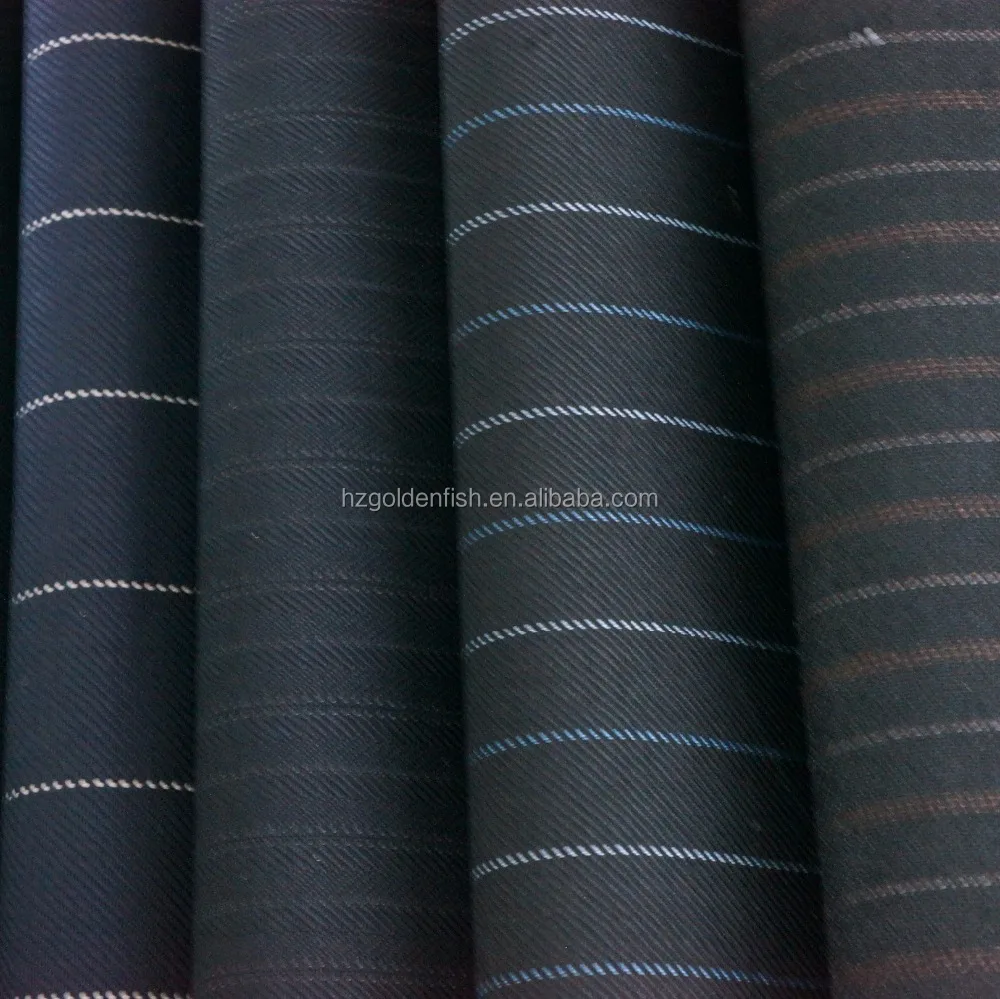 Wholesale High Quality 50% wool merino Serge fabric for bespoking suits