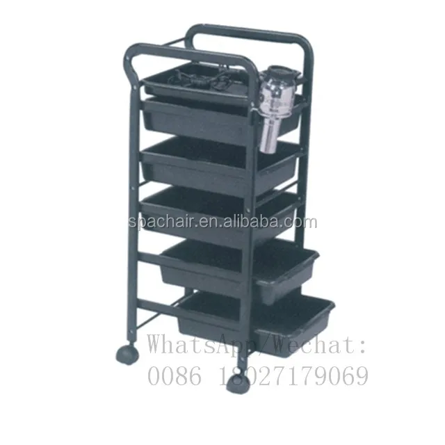 Hot sale trolley beauty salon cart metal salon trolley