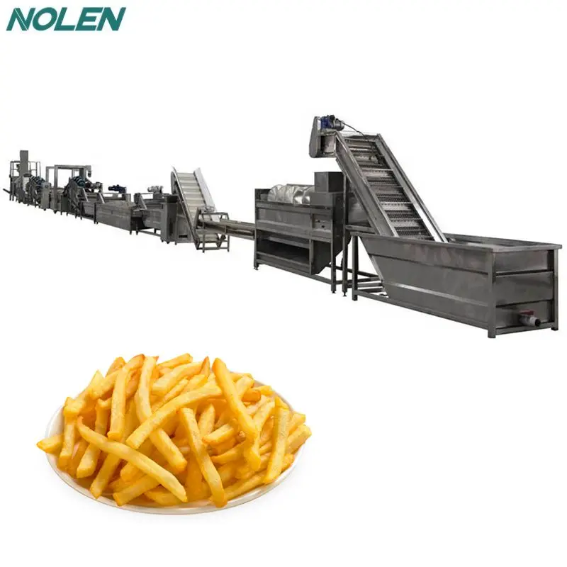 
High Quality Potato Frozen French Fries Production Line 
