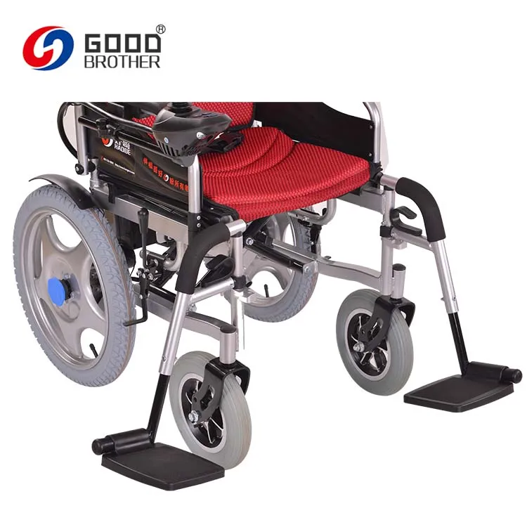 HG-W680B Folding LightWeight big rear wheels  electric Power Wheelchair