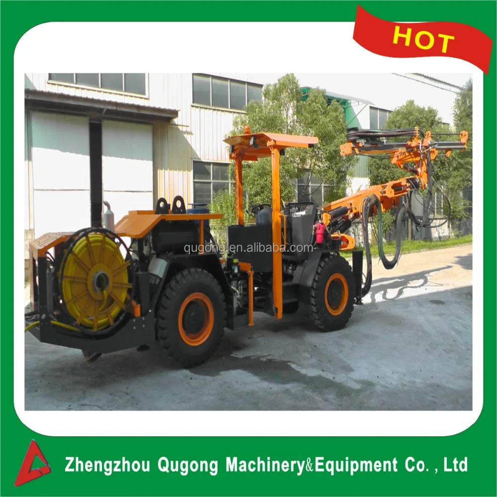 Hydraulic Underground Tunnel Jumbo Drill/Low price full hydraulic Jumbo or face drilling rig for underground mining
