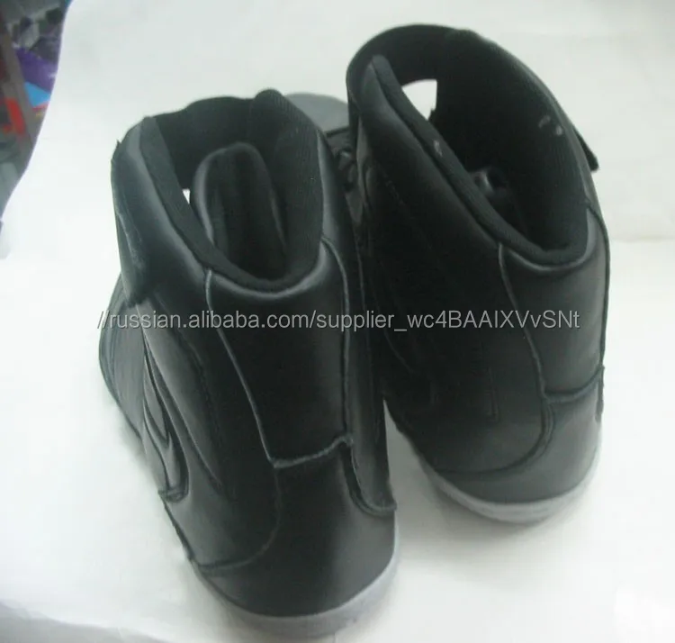 Подлинная быка кожи борьба обувь раскол подошвой завод в Китае черный цвет солдат герой спортивной обуви