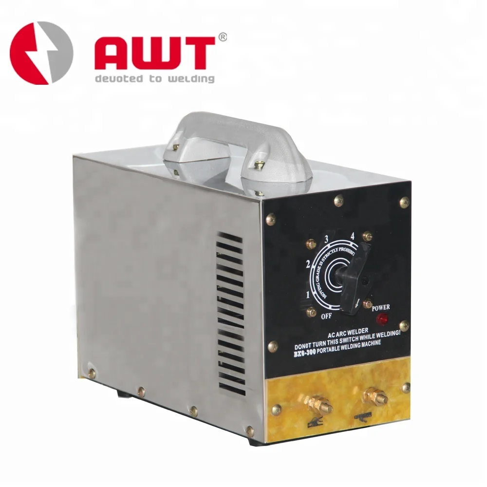 
AWT wholesale welding supplies portable arc 200 inverter ac welder bx6 160b ac arc welding machine made in china 