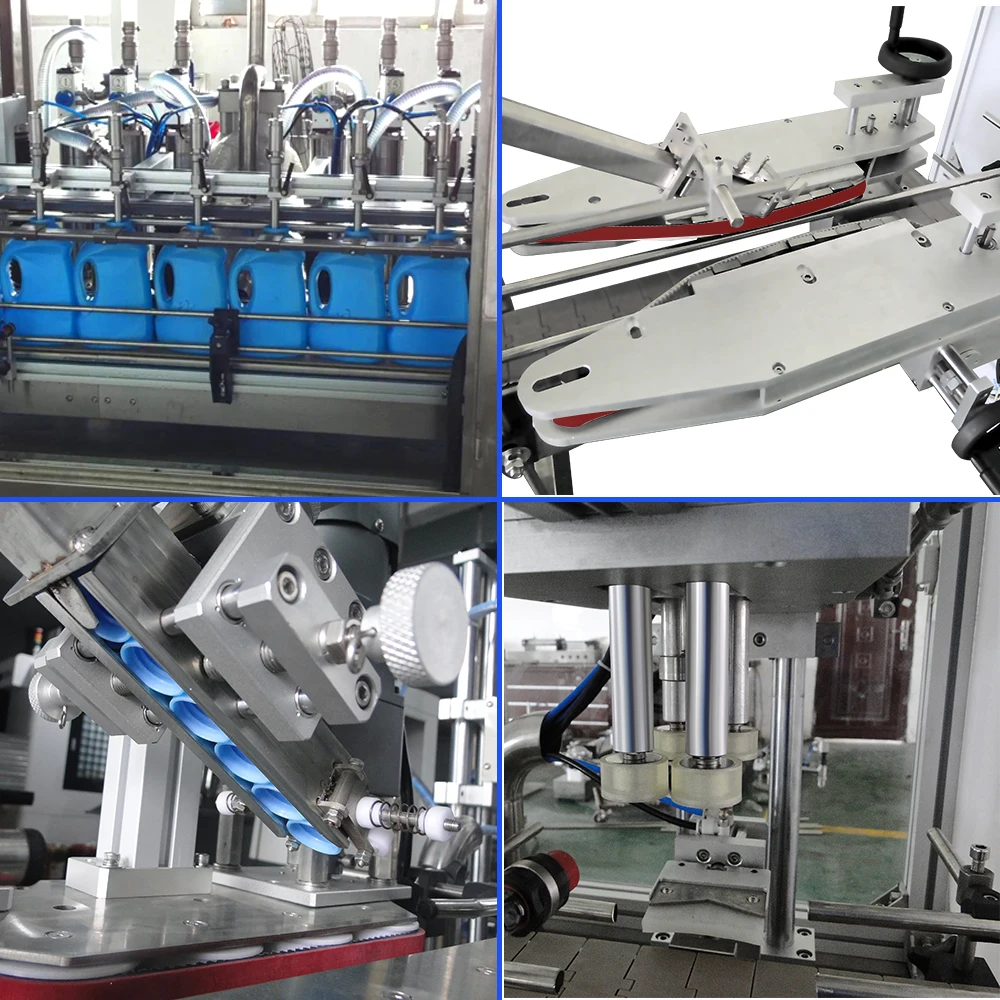 
Large capacity and high efficiency Automatic bottle water production line piston honey detergent cream liquid Filling Machine 