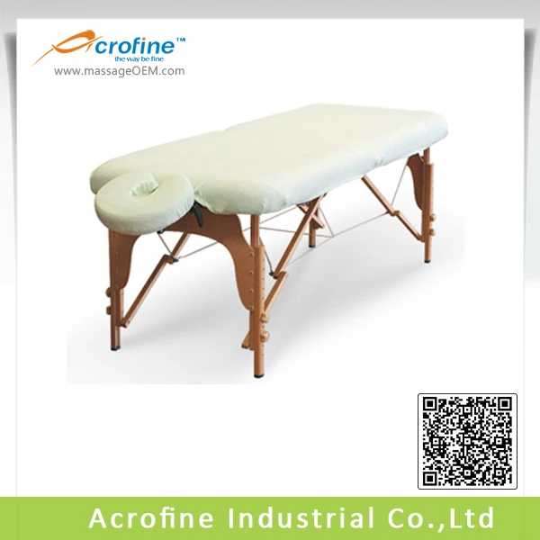 Acrofine Reiki wooden portable massage table beauty salon wooden massage bed