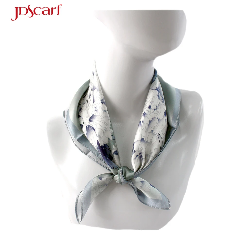 square design small printed satin spanish flamenco manton shawl