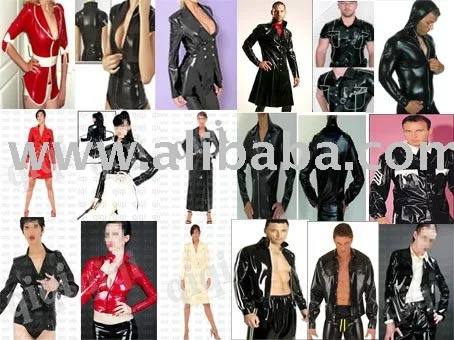 Латексный костюм кошки (latexbay)