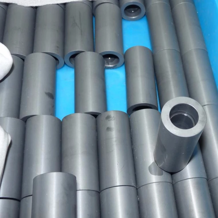 thermal impact resistance industrial ceramic SSIC/RBSIC tube