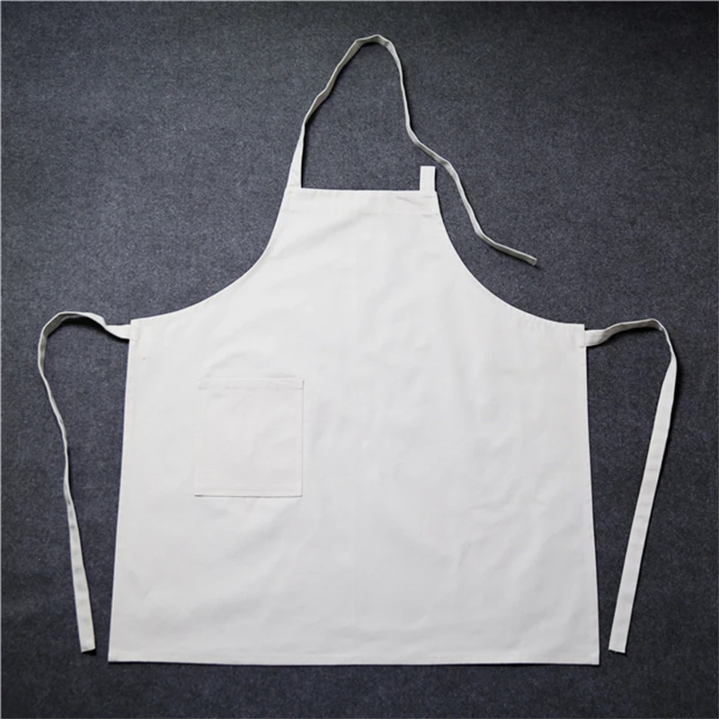 
Homemade High Quality Retro Women And Kids White Full Kitchen Cooking Bib Apron For Sale 
