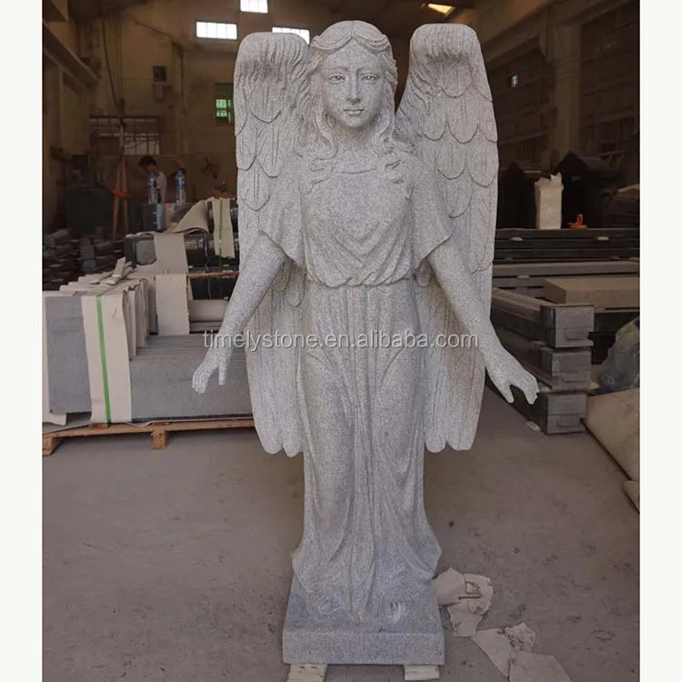 
Custom Made Granite Angel Tombstone with Good Quality headstone 
