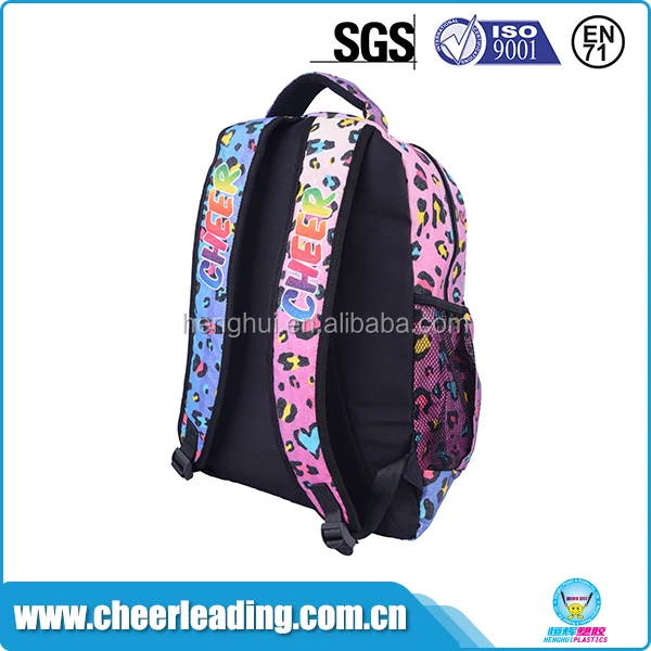 Wholesale sparkle design girls cheap sport backpack