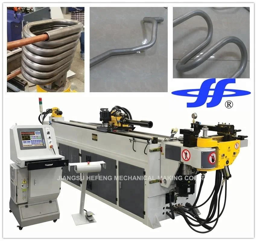 DW38 CNC System Pipe Bender Steel Rod Bending Machine