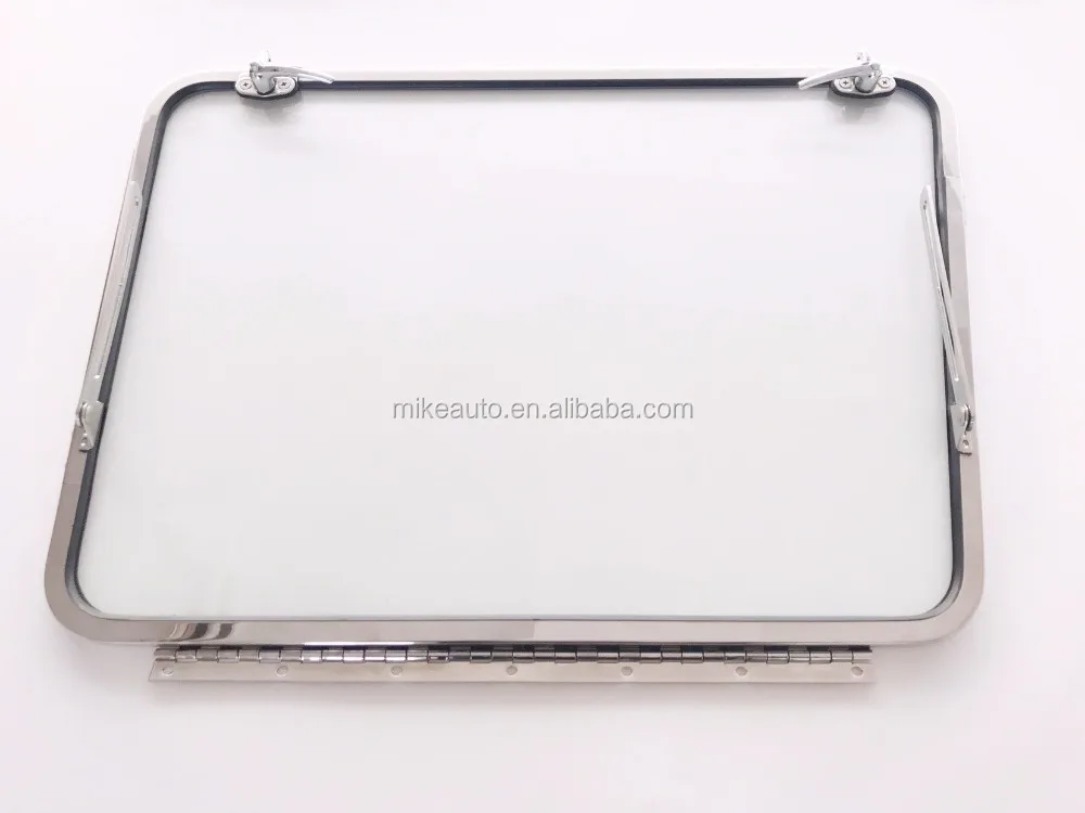 Type 2 Bus  Splitscreen Front Safari Windows 55-67 Stainless Steel split splitty Type 2 Kombi T1