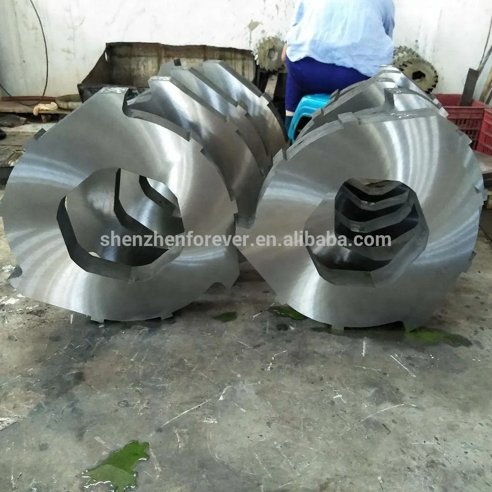 plastic /tin cans / wood /pallet / shredder machine blades