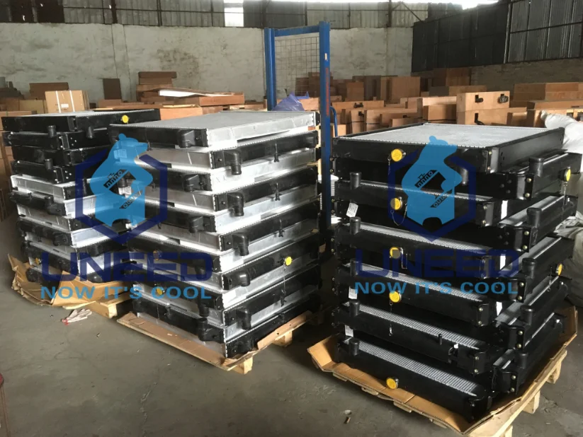 Plastic Tank Aluminum Core 4448338 Radiator For Hitachi ZX200 ZAXIS200 ZAX200 Crawler Excavator