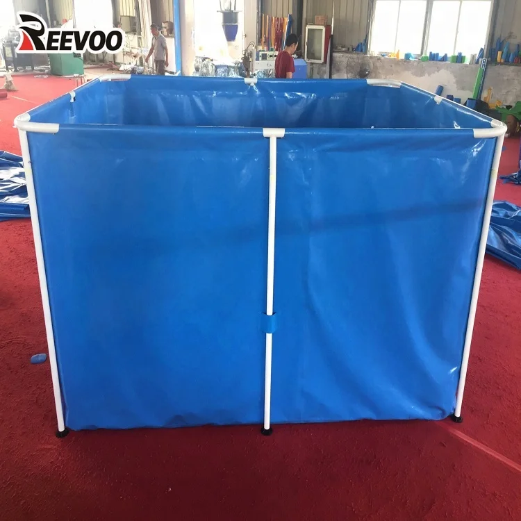 Супер качество ПВХ круглые бассейны для разведения рыб брезент пруд