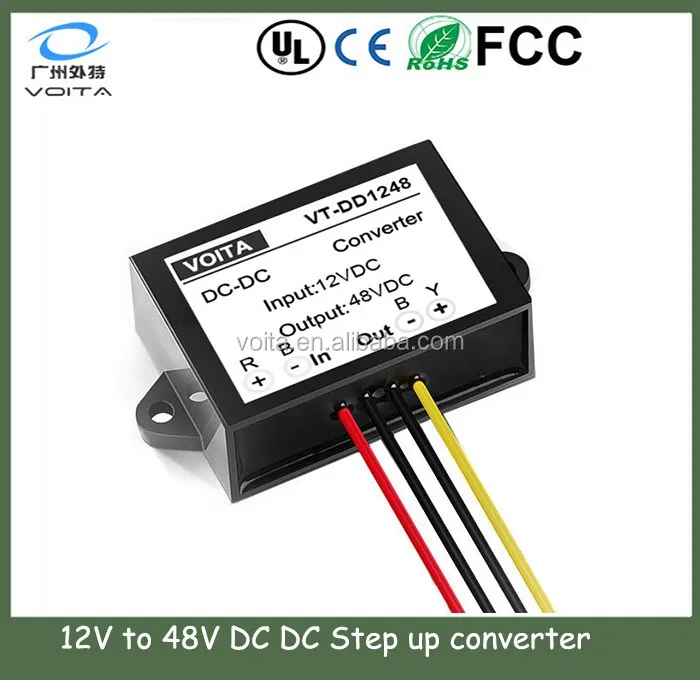 Неизолированный DC преобразователь 12 В/48 В для автомобиля