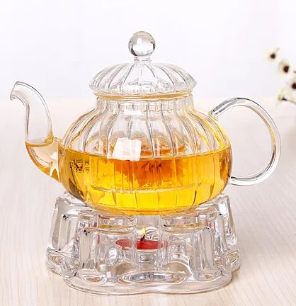 High Quality 500ml Pyrex Borosilicate Glass Teapot Set Clear Small Manual Coffee Tableware Multiple Including Traditional Modern