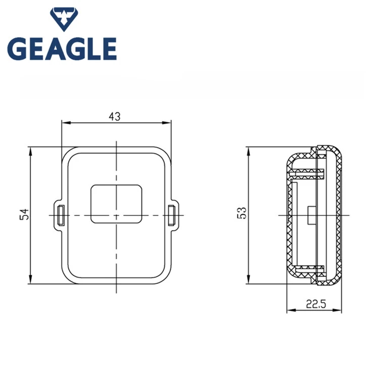 Plastic Waterproof  Li-Ion Battery Application Feces Washed Storage Batterie