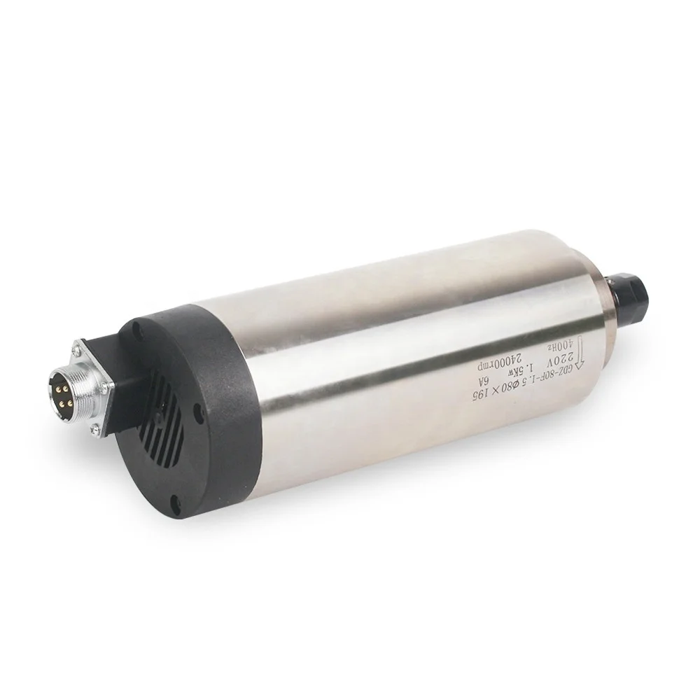 24000rpm 0.8kw 220V high torque cnc drilling spindle