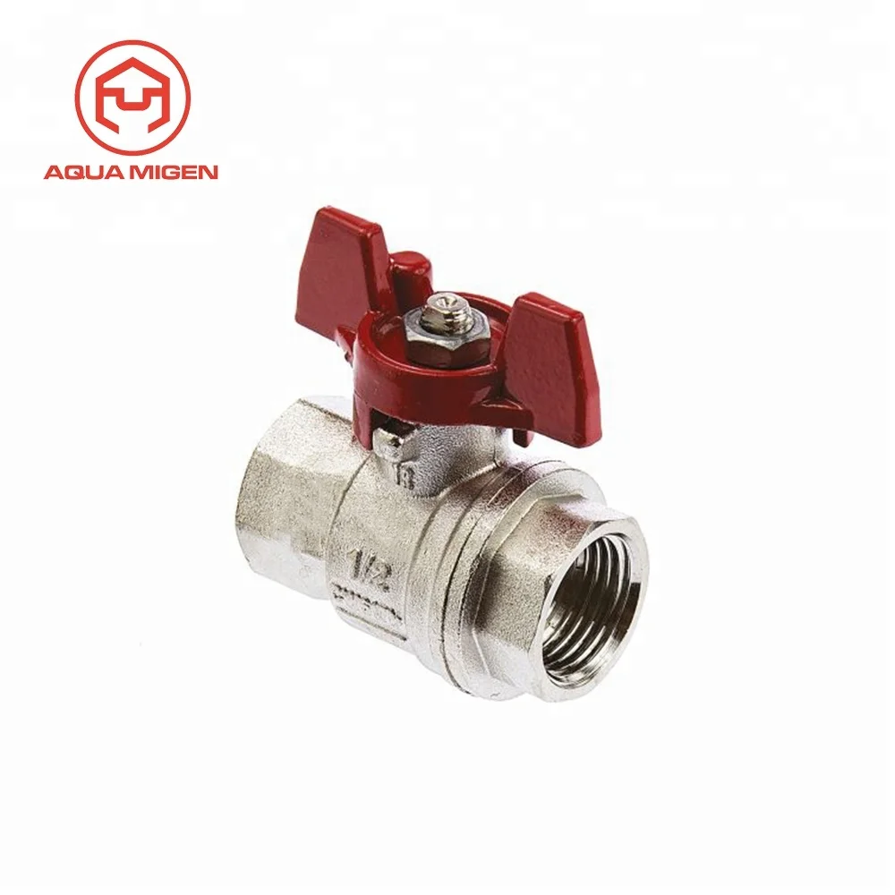 hot selling 1/4 Bsp Thread Stainless Steel Male Female Key Coupler Line Mini Ball Valve