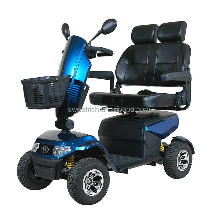 Sweetrich 4 wheels 2 seat electric Mobility Scooter SW1400D
