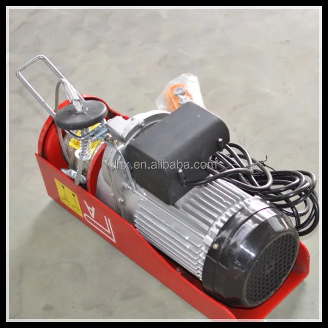 220V/110V 1600W two-phase small electric hoist 1000kg PA1000