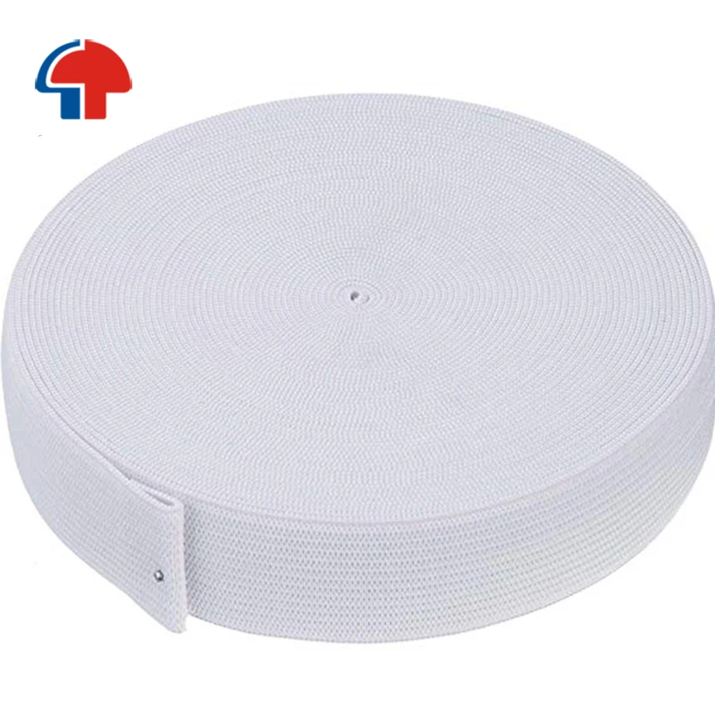 good quality White Knit elastic tape elastic bands for sewing