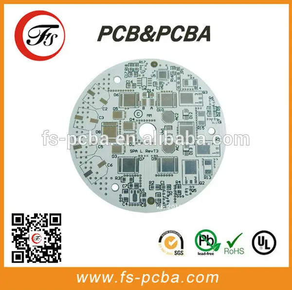 алюминиевый pcb для светодиодов плате для светодиодная лампа компонентов и поставщиков пхб