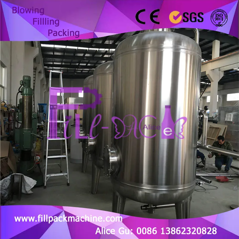 1 T/H RO Drinking Water Equipment with 4040 Membrane for Water Plant