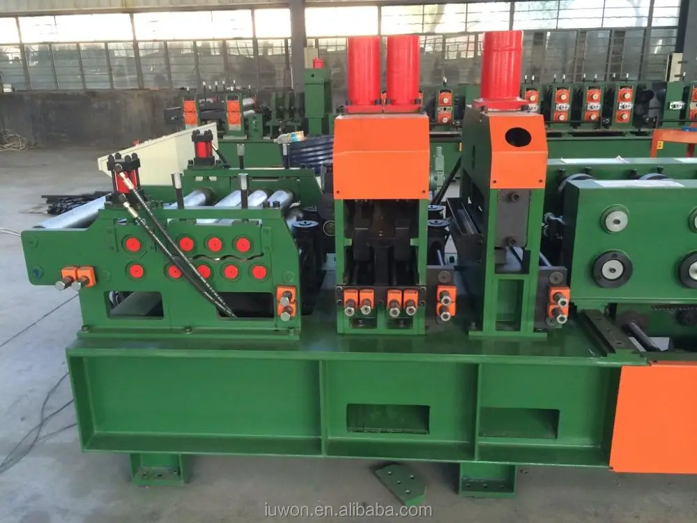 
Iuwon Machinery U C Z Shape Bending Channel Roll Forming Machine 