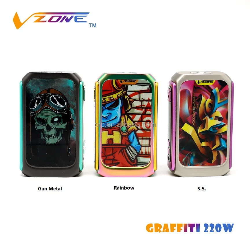
Best vape Vzone Graffiti 220w mod cigar & electronic cigarette for sale in riyadh, Graffiti 220w vape mods 