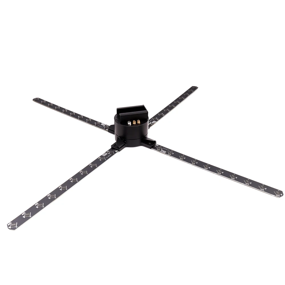 
1024*1024 1 meter 100cm APP Cloud control Most User-Friendly 3d LED display fan 