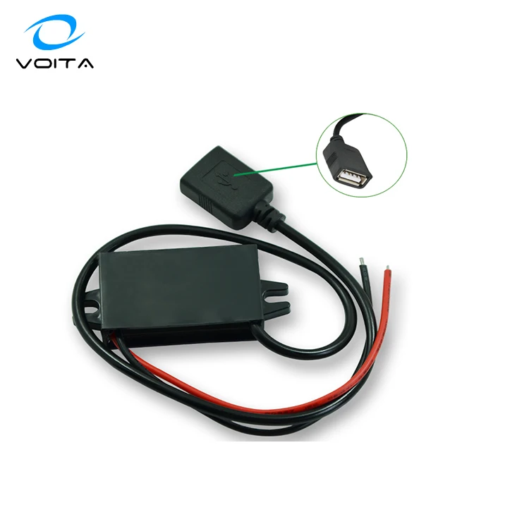 Высококачественный 1AMP зарядный порт 48v dc 5v dc female usb конвертер