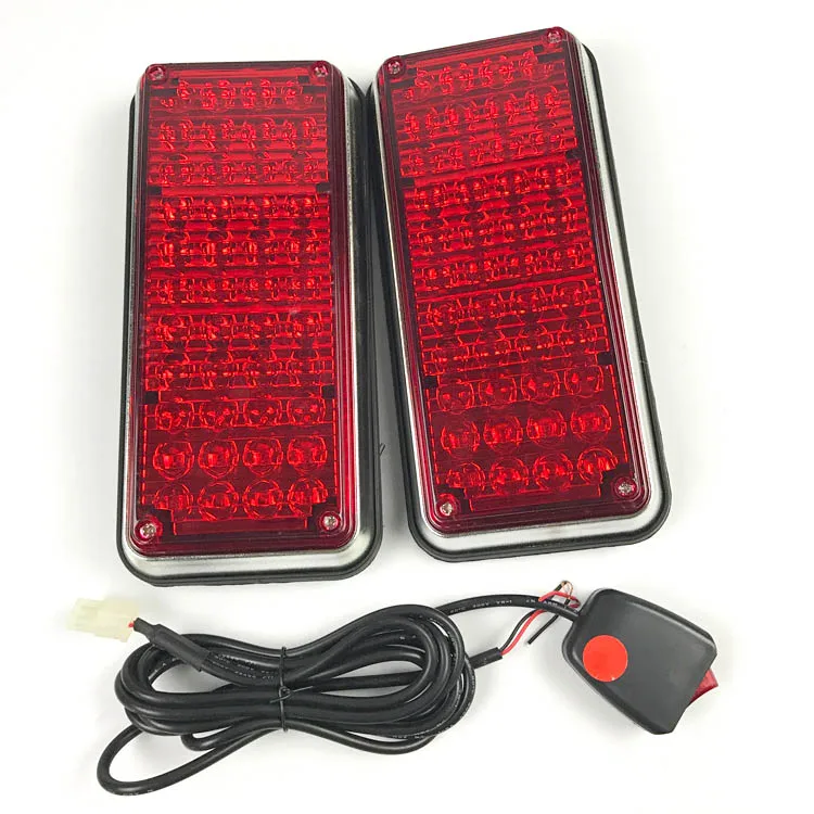 Red Blue Amber White 7 inch LED Side Light Ambulance Police Tow Truck Trailer Side Marker Light