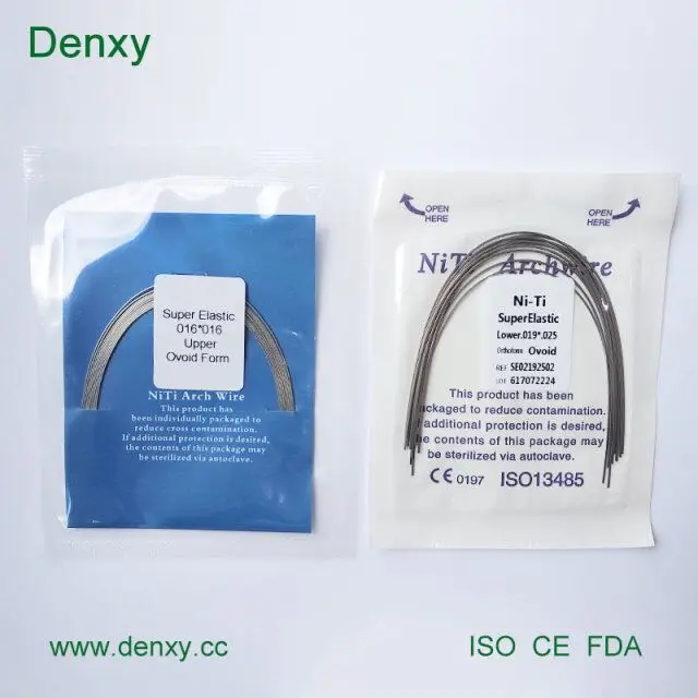 
Denxy Dental dental product CE rectangular / round arch wire orthodontic 