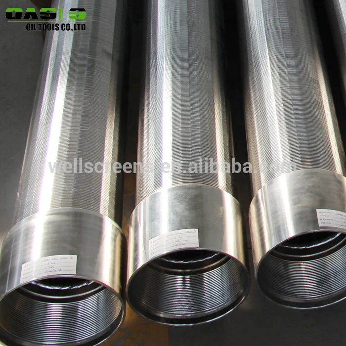 Petroleum/Water Well Screens Johnson Wedged Wire Screen