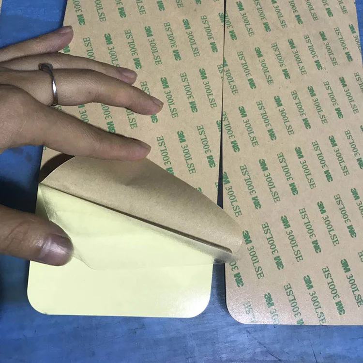 Flat Die Cut Rubber With Self Adhesive