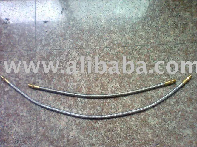 304 Stainless steel braided PTFE hose