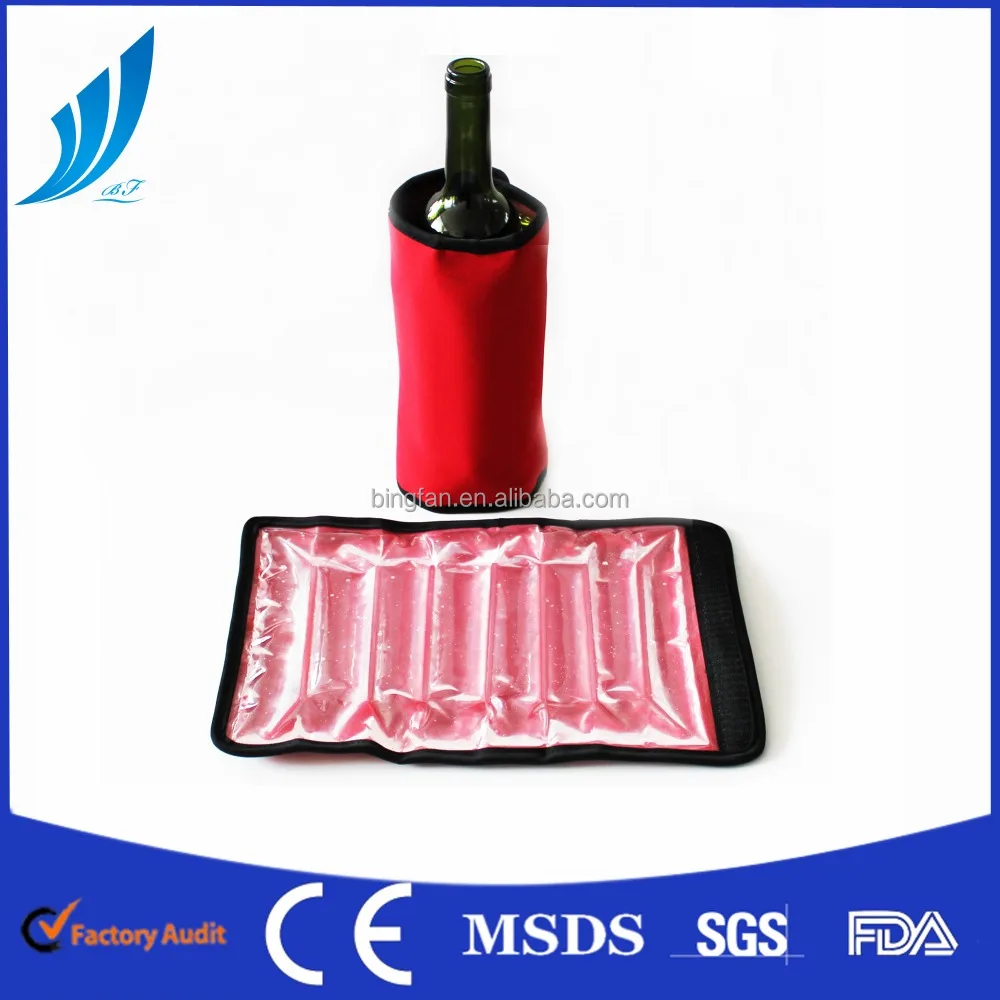 Premium Бутылки серии Охладитель вина обертывание рукава с гелем пакет