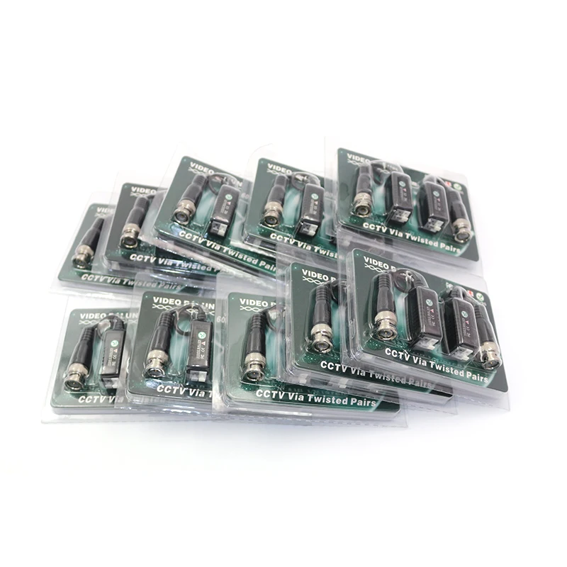 YJS-3201C Single channel passive video balun Up to 400~600m with any active UTP video receiver