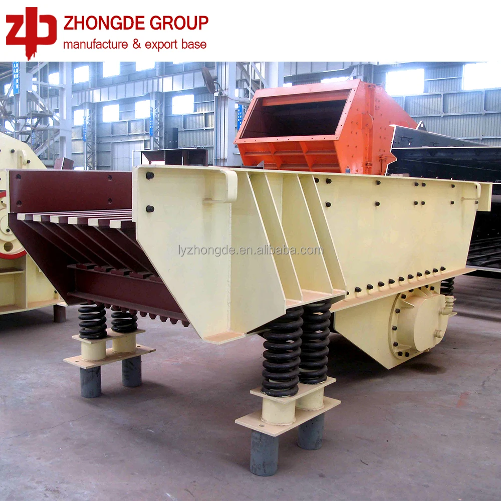 High efficiency electromagnetic vibrating feeder with large capacity/grizzly feeder