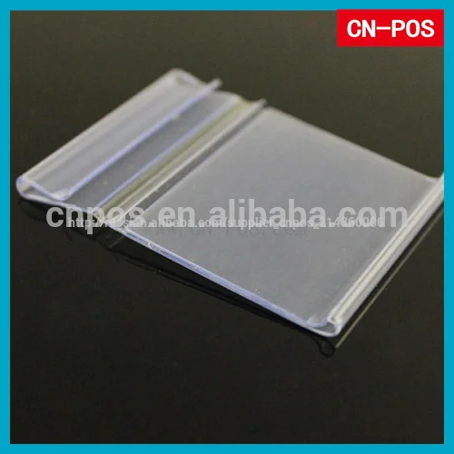 супермаркет дисплей ясно пластиковые полосы