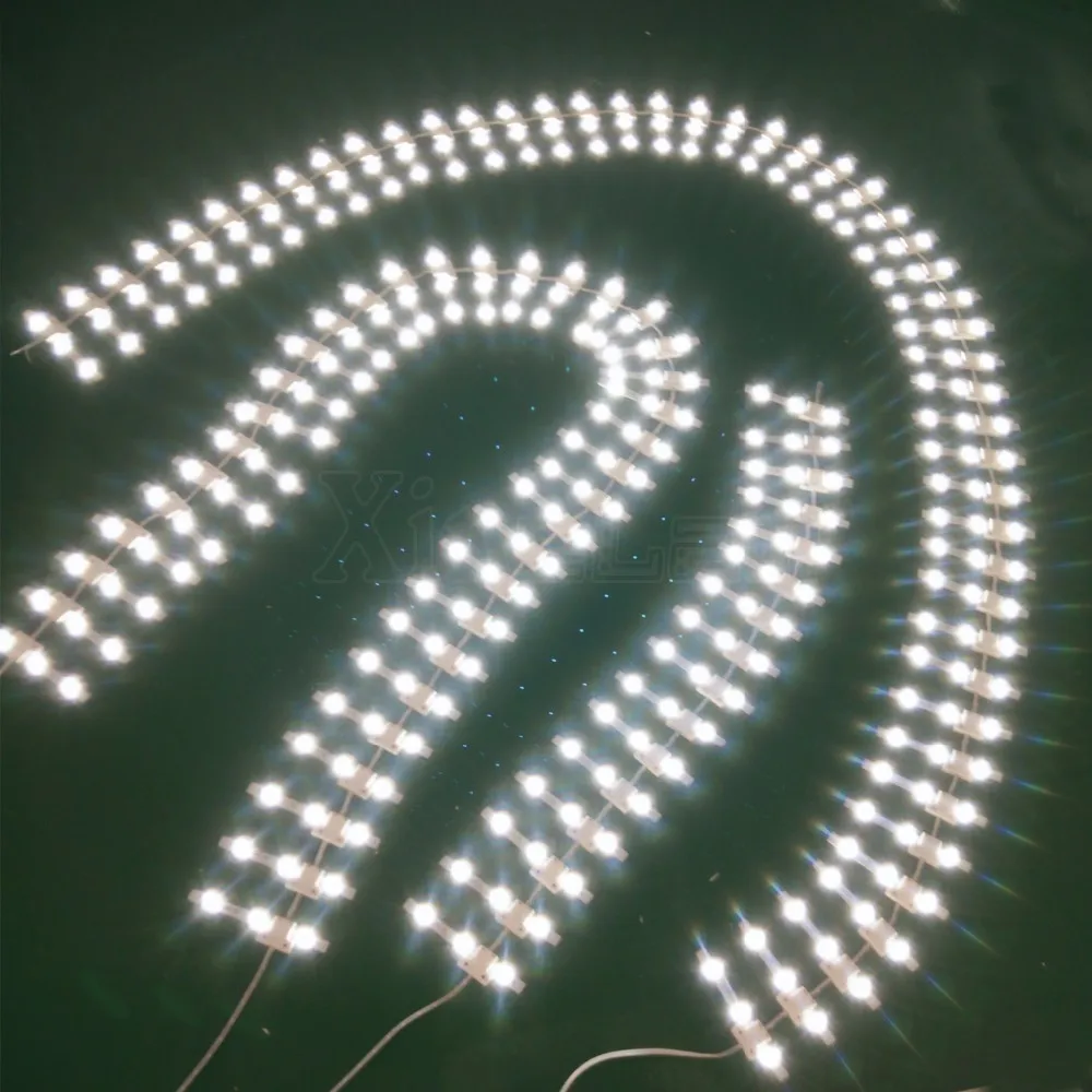 Отличная однородная световая вывеска светодиодная подсветка светодиодные ленты осветительный модуль 12 В