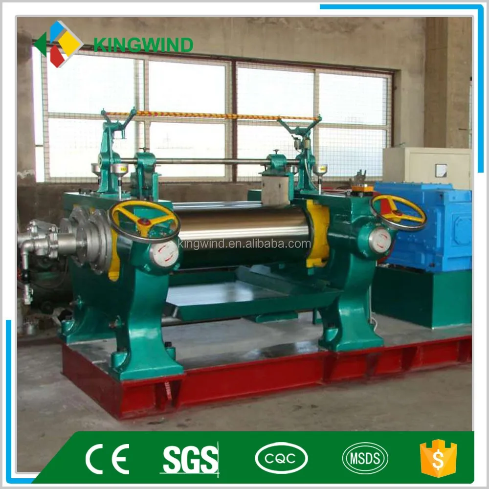Plant price 2 roll rubber mixing mill mixer machine