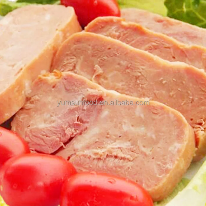 
canned luncheon meat 