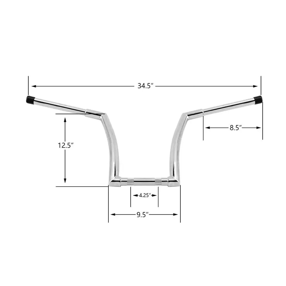 TCMT Manufacturer XF1610440-E Motorcycle Front Handlebar Handle Bar Fit For Victory Hard Ball 2012-2013 Cross Roads 2010-2014