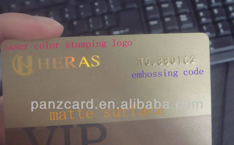 High quality Embossed plastic business card Magnetic strip holographic foil stamp credit card printing matte black card for vip