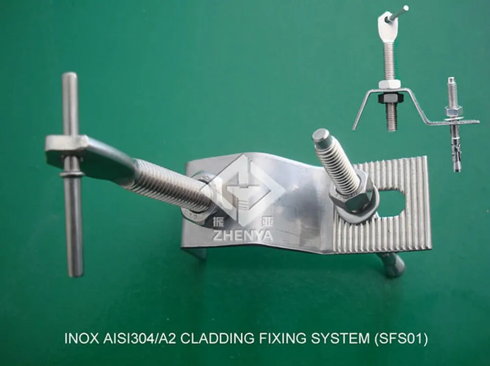 stone fixing brackets