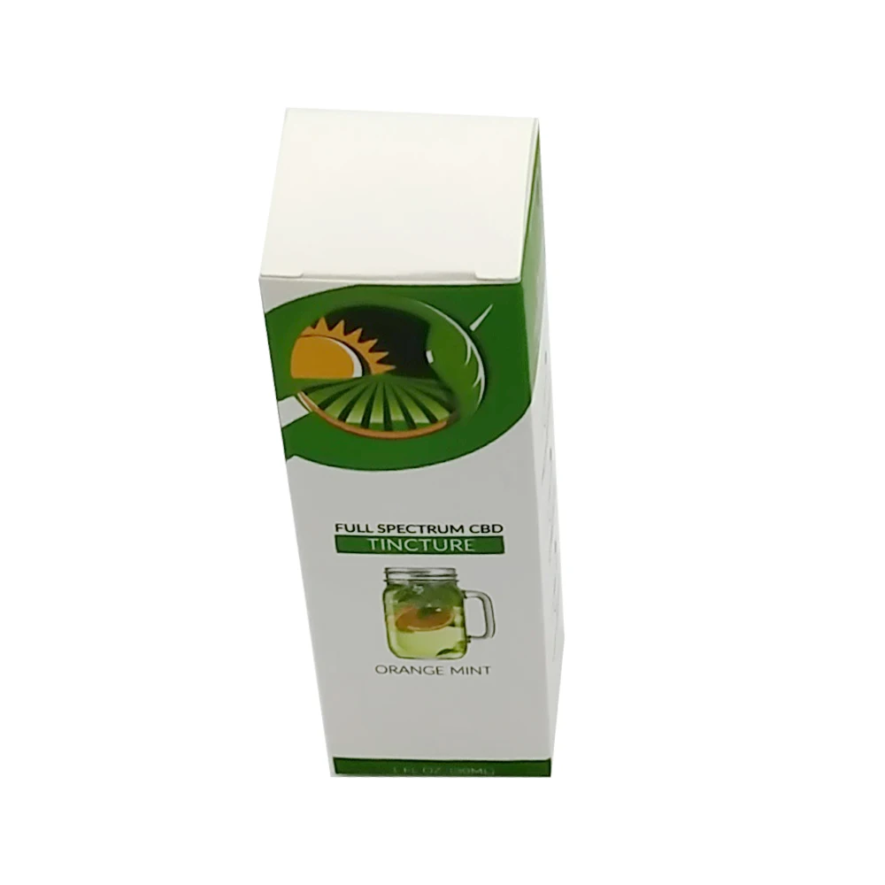 
Custom logo paper carton gift storage packaging essential oil box 